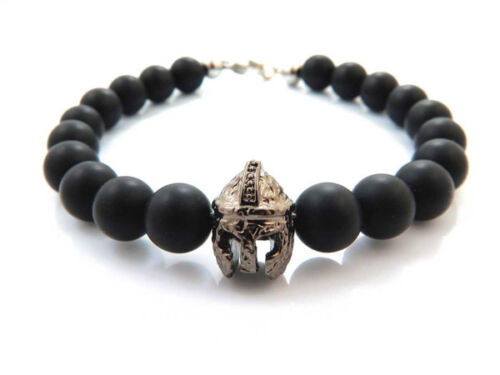 BLACK ONYX HELMET BRACELET