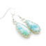 Larimar drop earrings