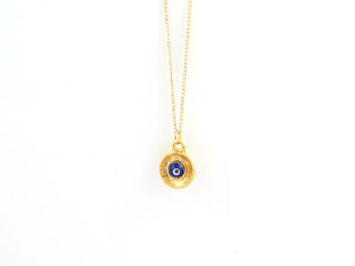 Blue evil eye gold