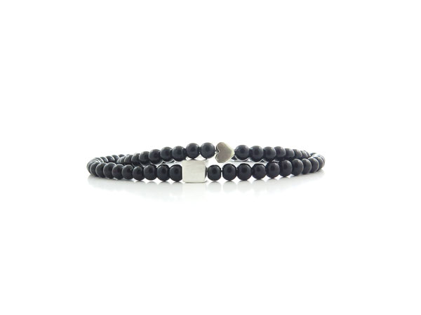 Black Obsidian matching bracelets