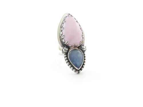 Pink Opal Sapphire ring