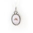 pink Opal rose pendant