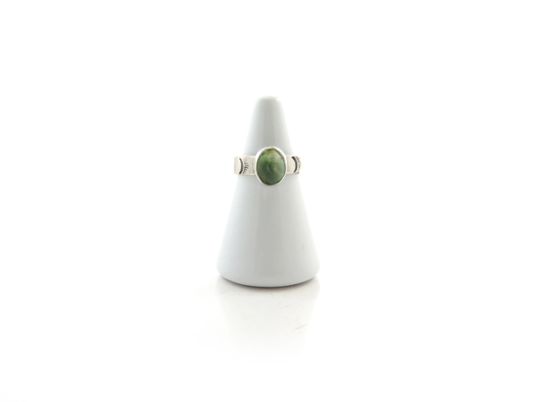 Green Tourmaline ring