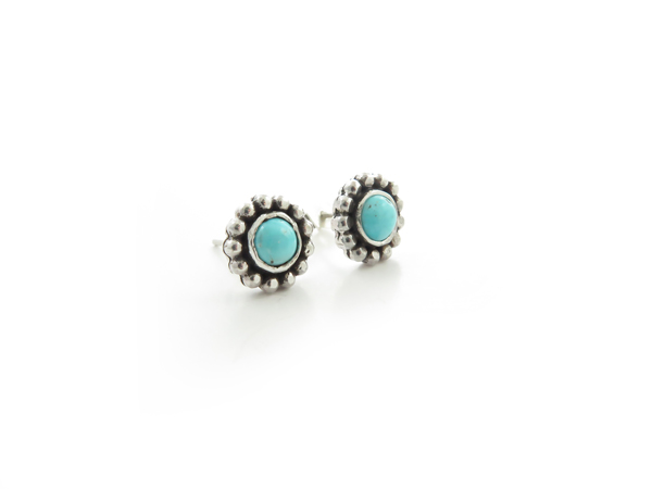Imperial crown Turquoise studs