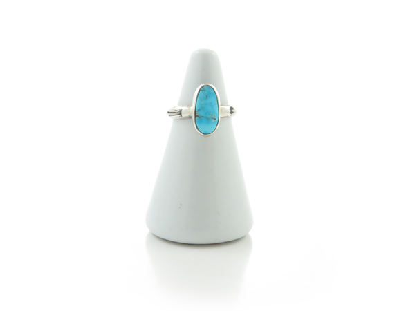 Turquoise stacker ring C