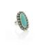 Flower Kingman Turquoise ring