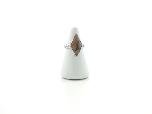 Diamond Montana Agate ring