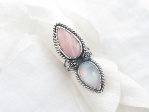 roses and opals ring