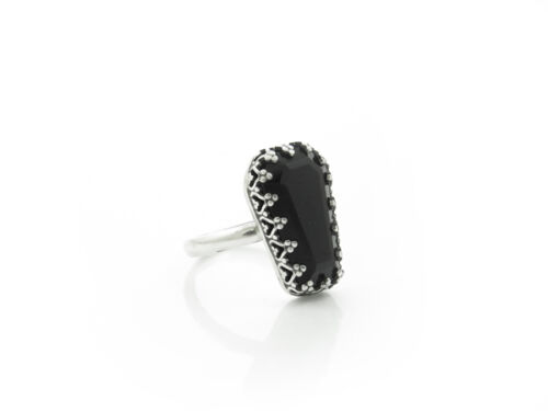 onyx coffin ring